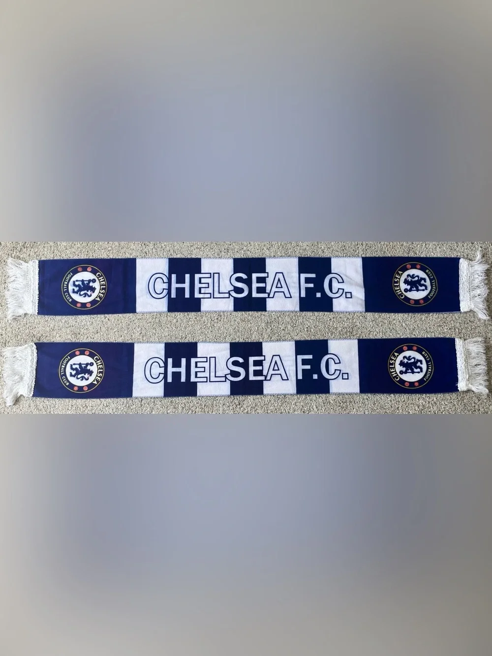 Chelsea FC Felt Soccer Scarf